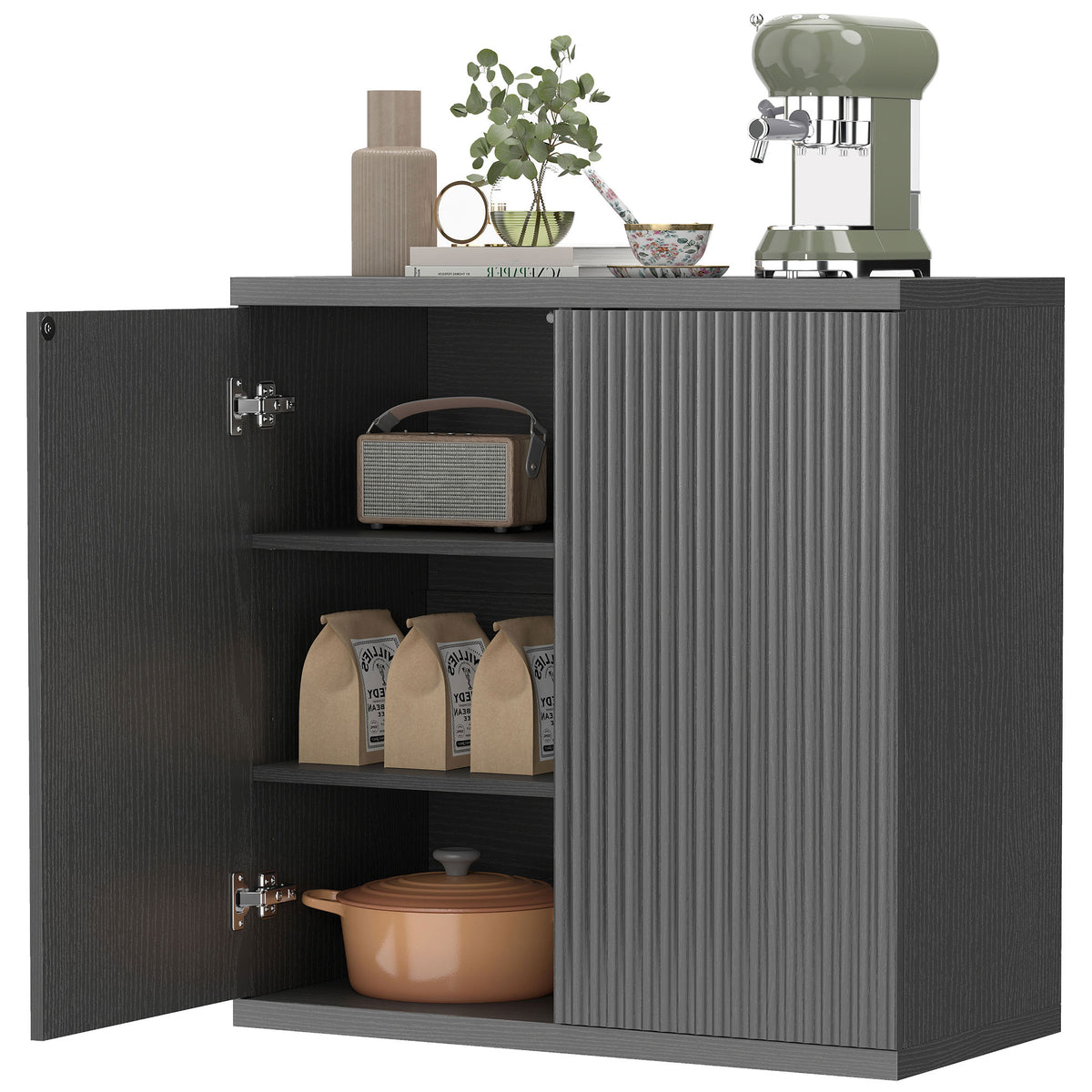Sideboard Buffet Cabinet with Soft-Close Door – 31"W x 31"H