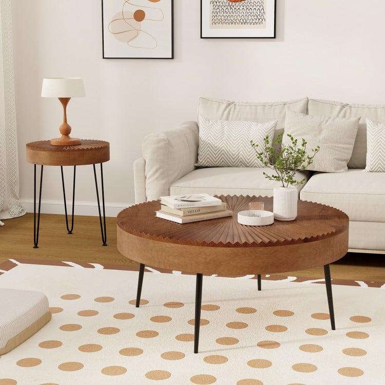 Boho Round Coffee Tables