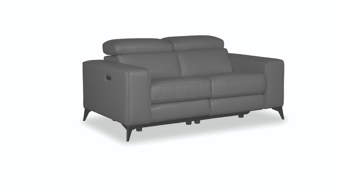 Amiyara Faux Leather Power Reclining Sofa, Loveseat & Chair Set