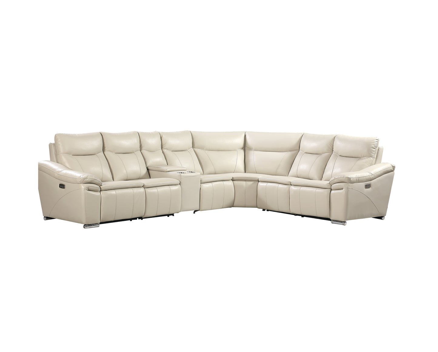 Eliana Sectional Beige Sofa
