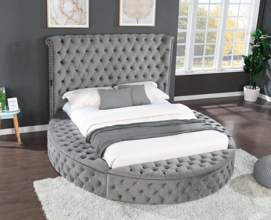 Hazelle Velvet Bed Frame