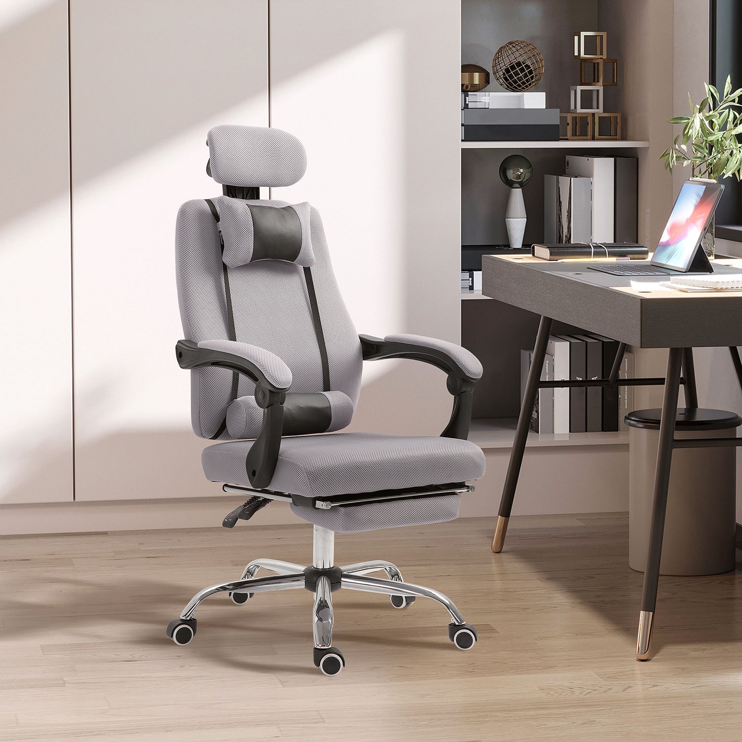 Ergonomic Executive Office Chair Grey