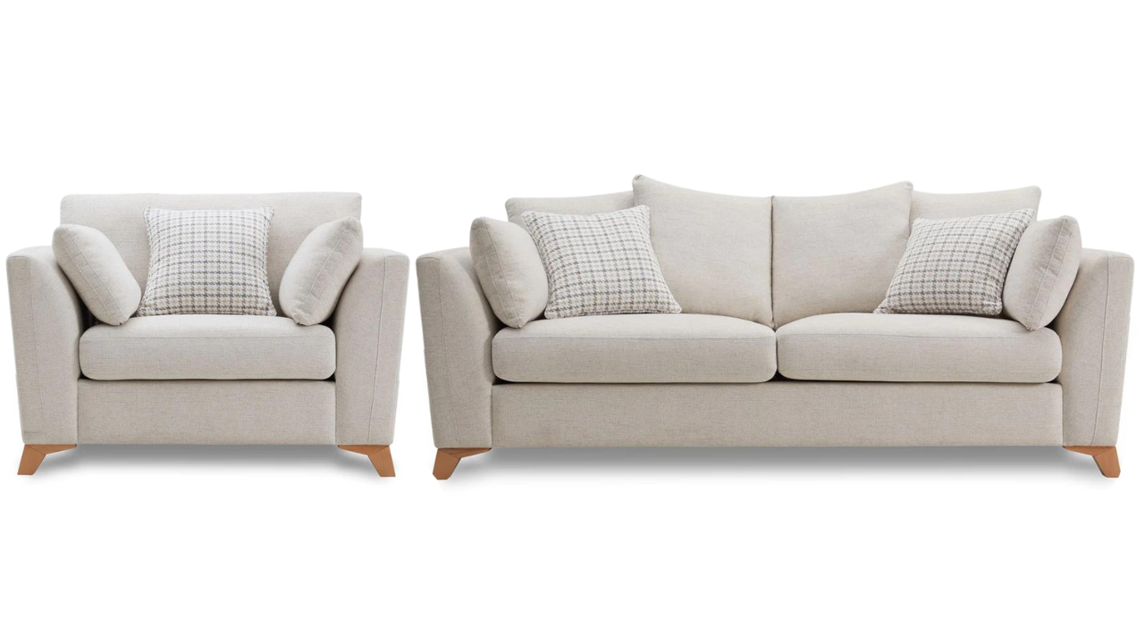 Edmund Soft Mocha Living Room Set