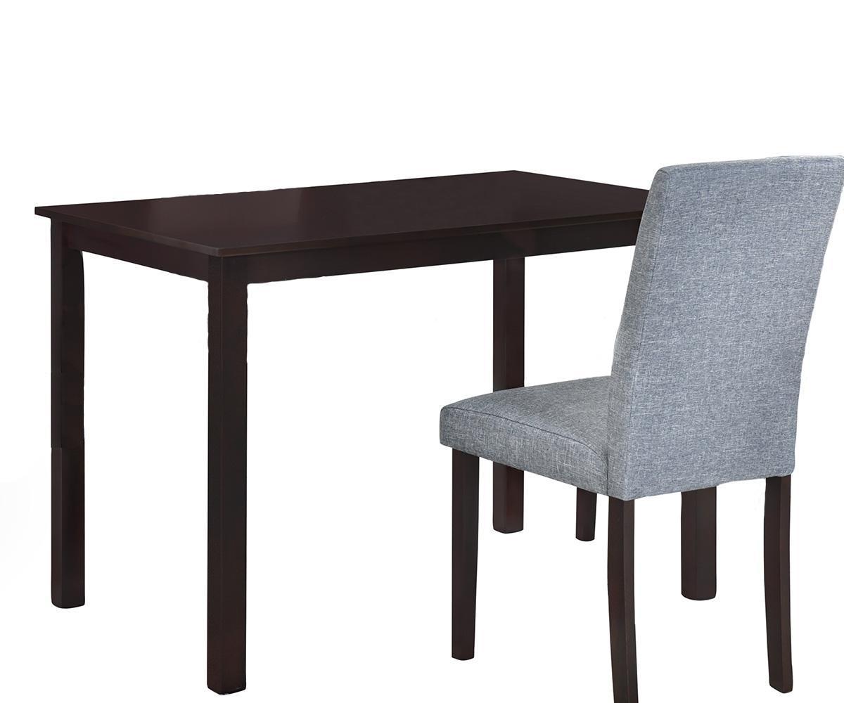 Dawn Solid Wood Espresso Dining Table: Sturdy, Durable, Easy Assembly