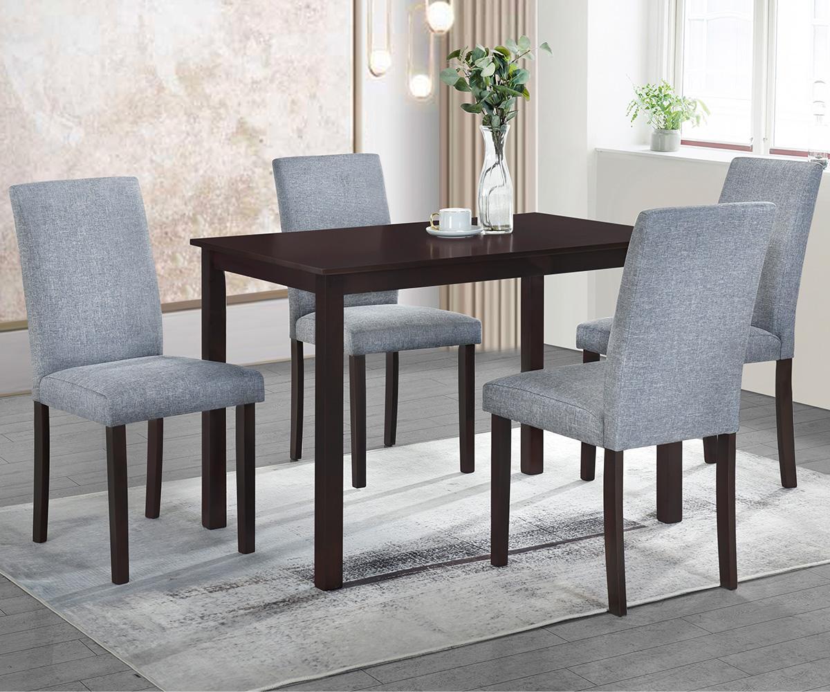 Dawn Solid Wood Espresso Dining Table: Sturdy, Durable, Easy Assembly