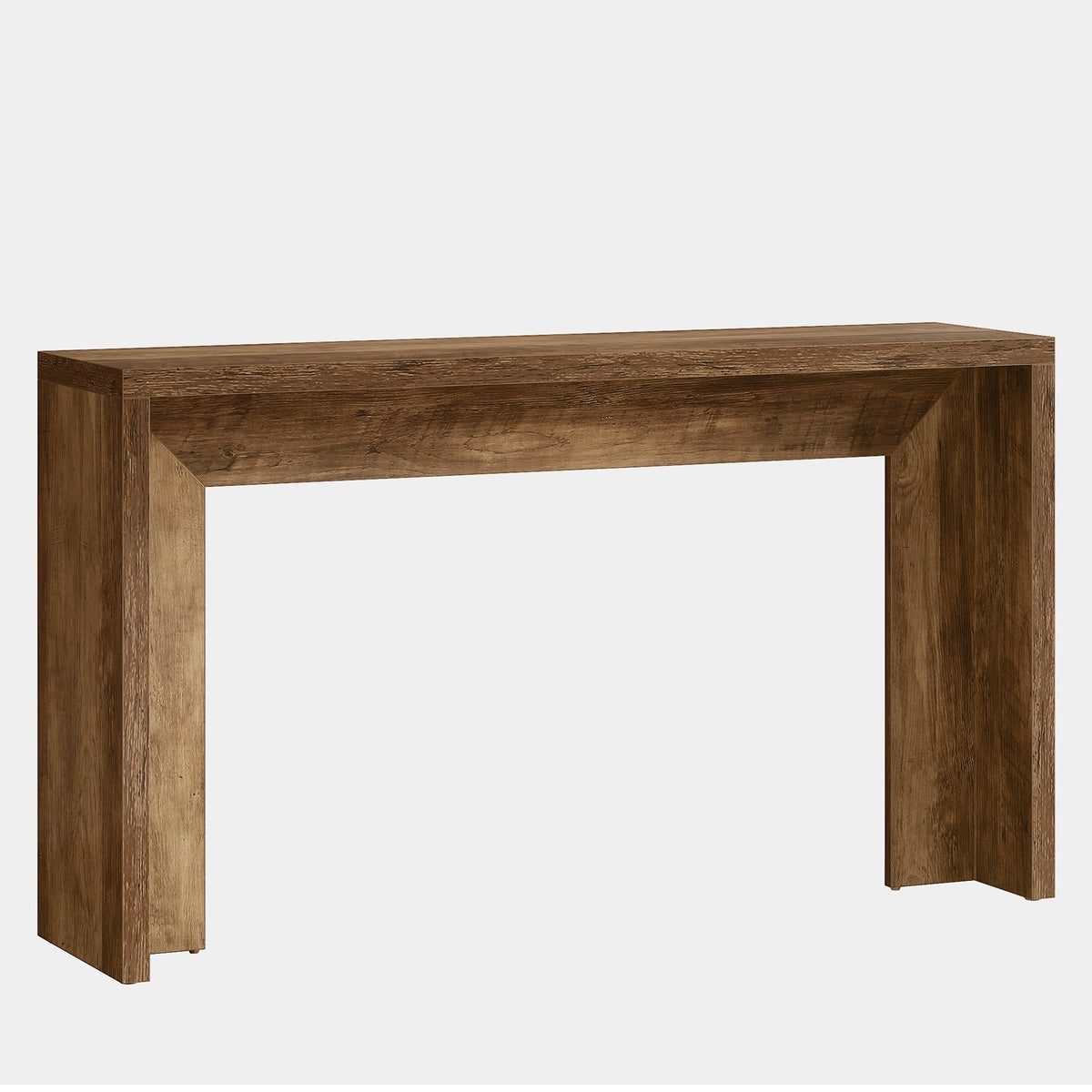 55" Console Table, Farmhouse Hallway Sofa Table Behind Couch