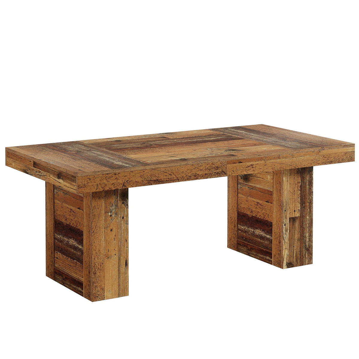 63" Executive Desk, Large Wooden Office Computer Desk with Heavy Duty Legs