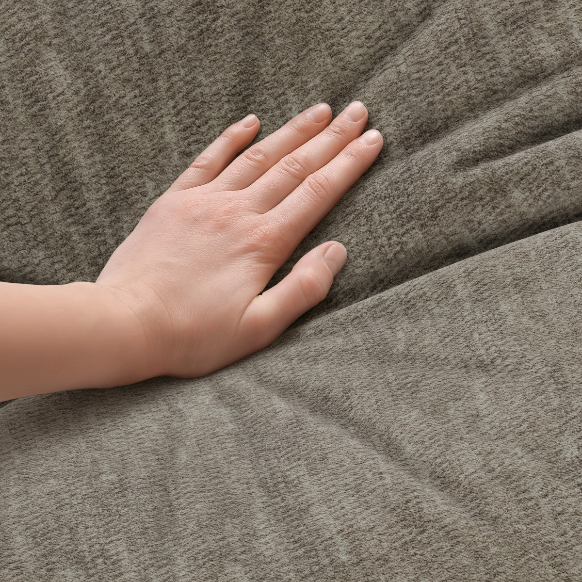 Sectional with Ottoman – Taupe
