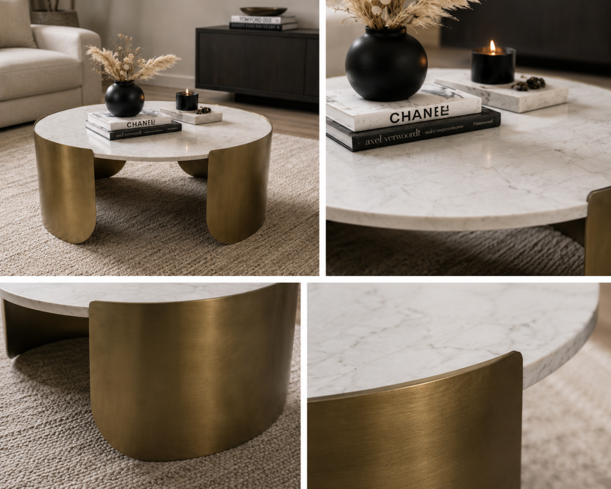 Coffee Table – Gold