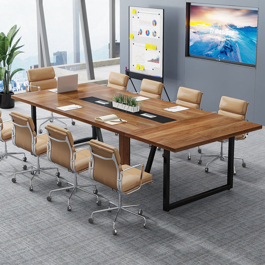 8FT Conference Table, 94.49" Large Meeting Table for 10 People
