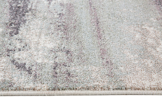 Distressed Jute Area Rug – White/Beige (8' x 11')