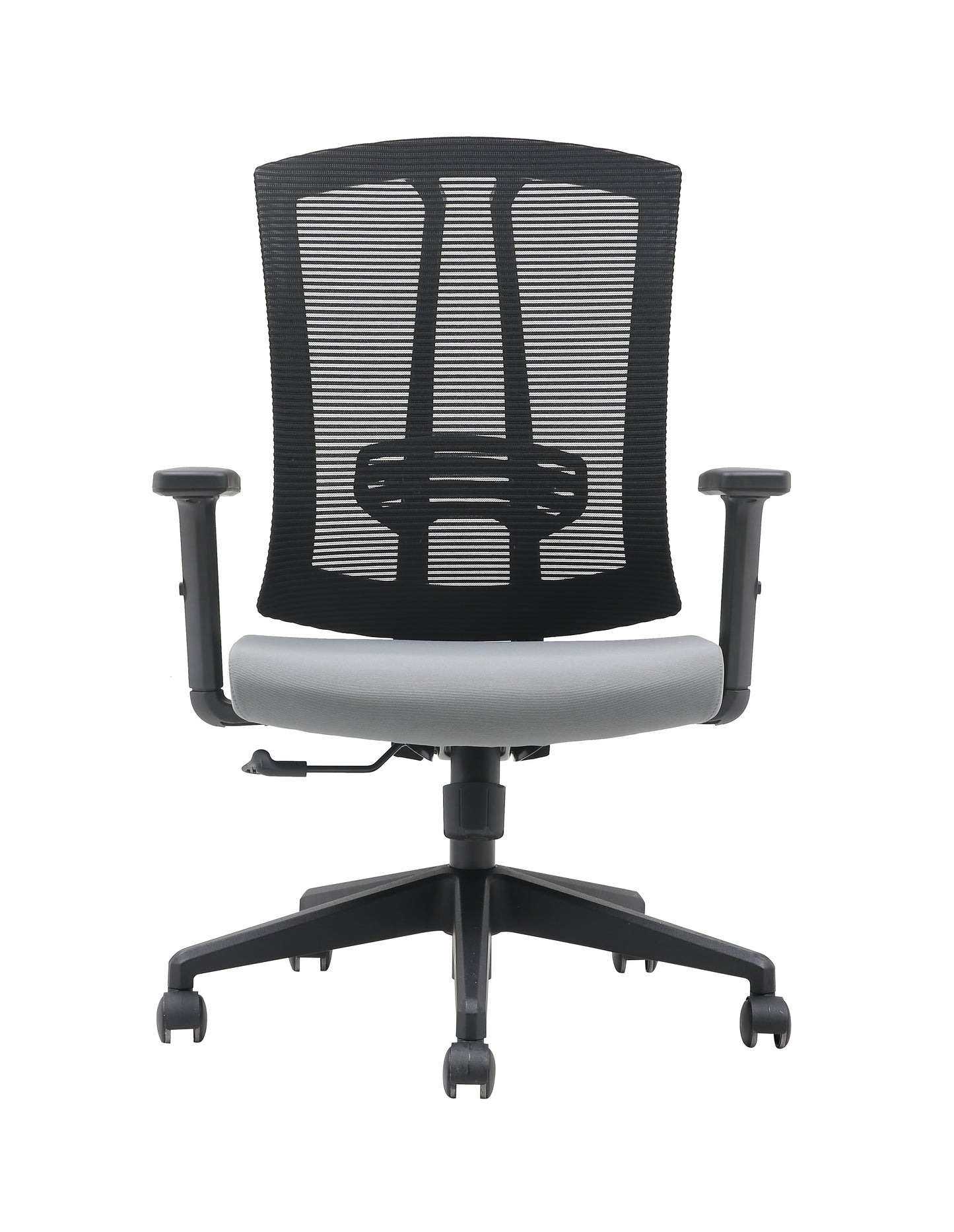 Swivel Office Chair with Adjustable Lumbar Support, Blue