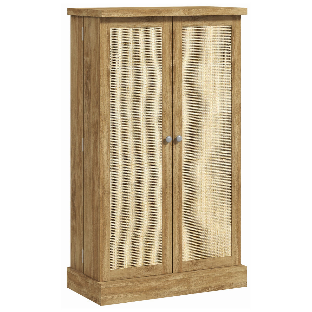 Rattan Kitchen Storage Cabinet – 24"W x 41"H