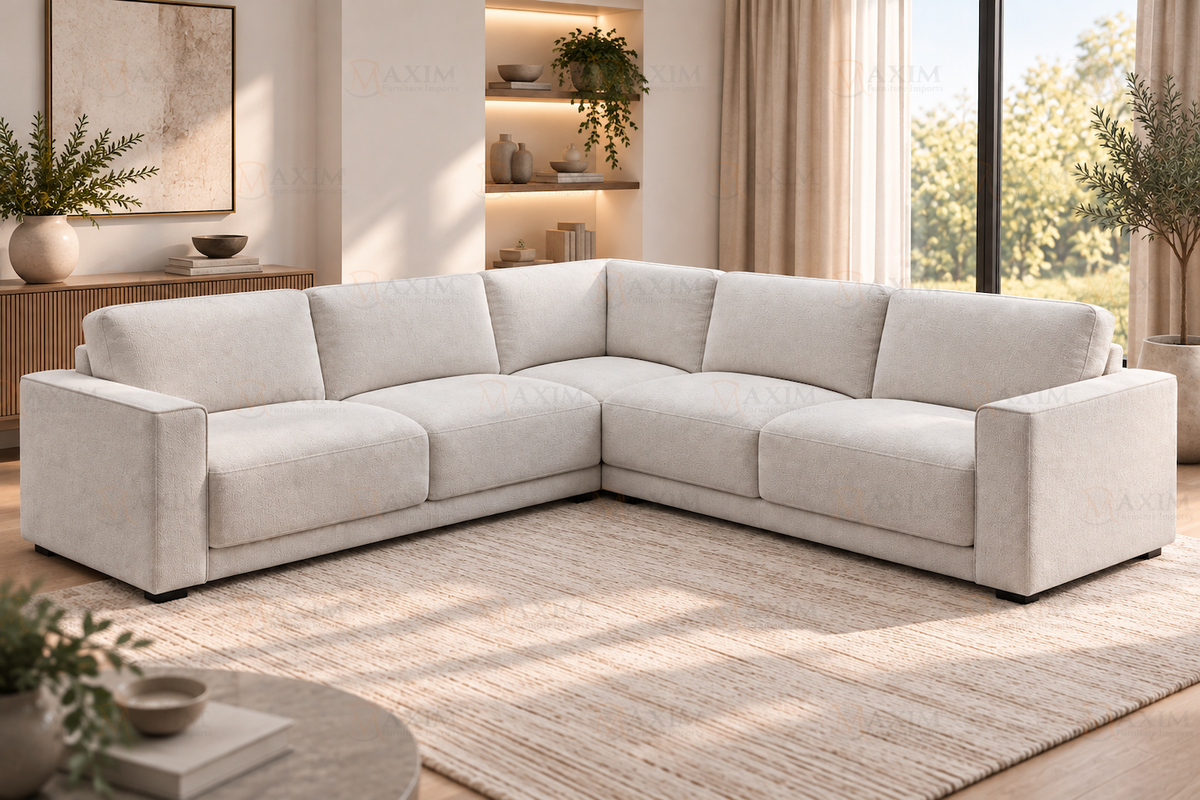 Belmont 3 PC Sectional- Beige