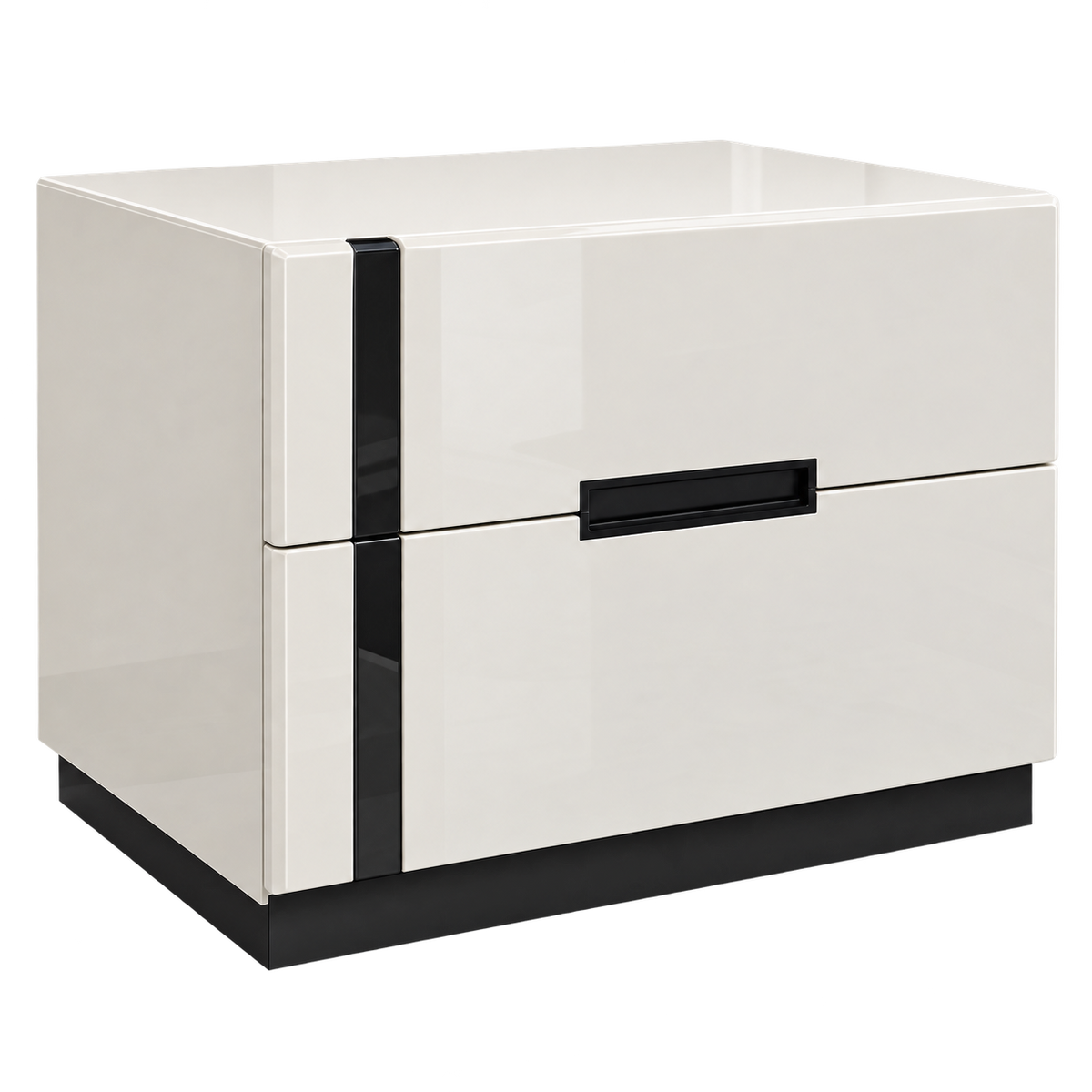 Nando Panel Bedroom Set – Modern White Queen & King Bedroom Collection