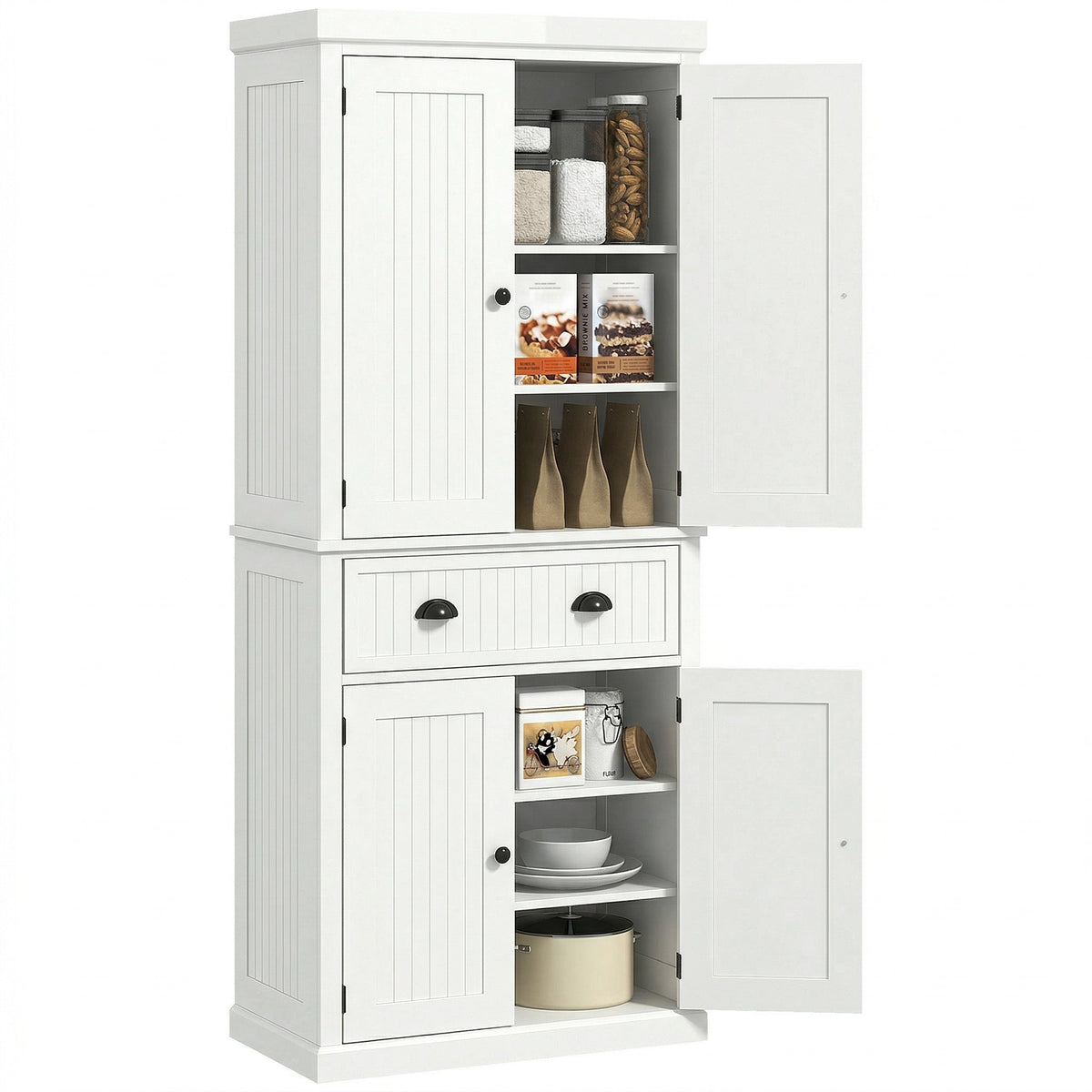 Kitchen Pantry with Drawer – 30"W x 72"H