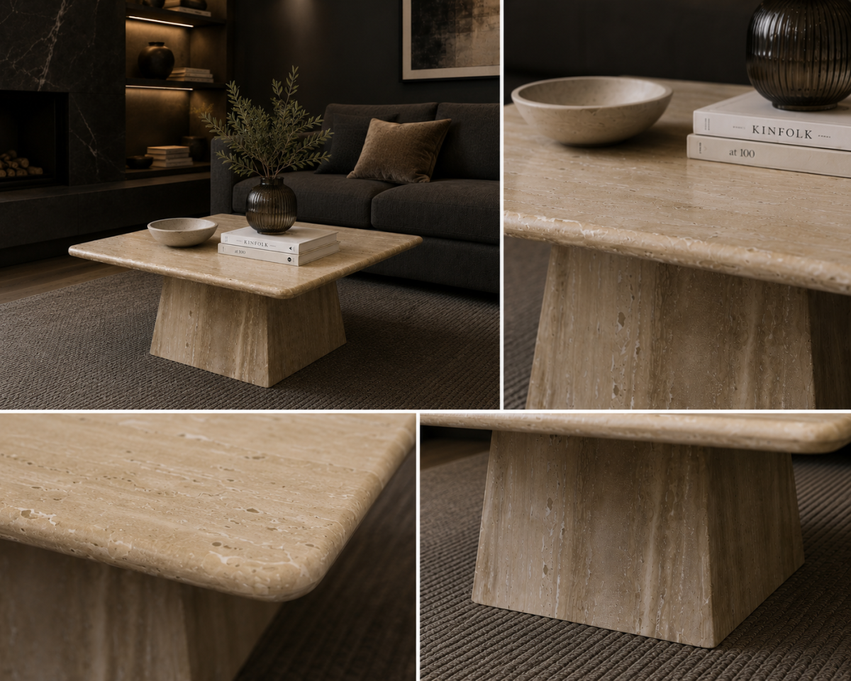 Marble Coffee Table – Sand