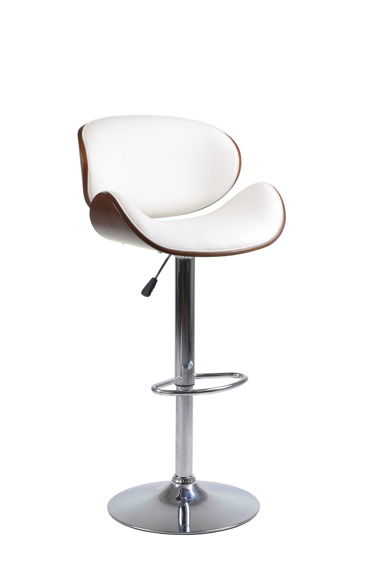 Bentwood-Back Swivel Bar Stool – Set of 2