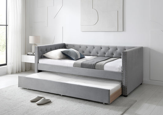 IF-309 Upholstered Daybed With Pull-Out Trundle