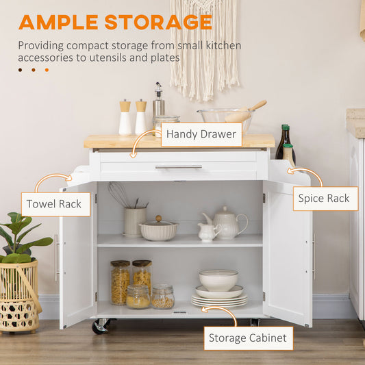 Kitchen Island with Storage – 43"W x 35"H