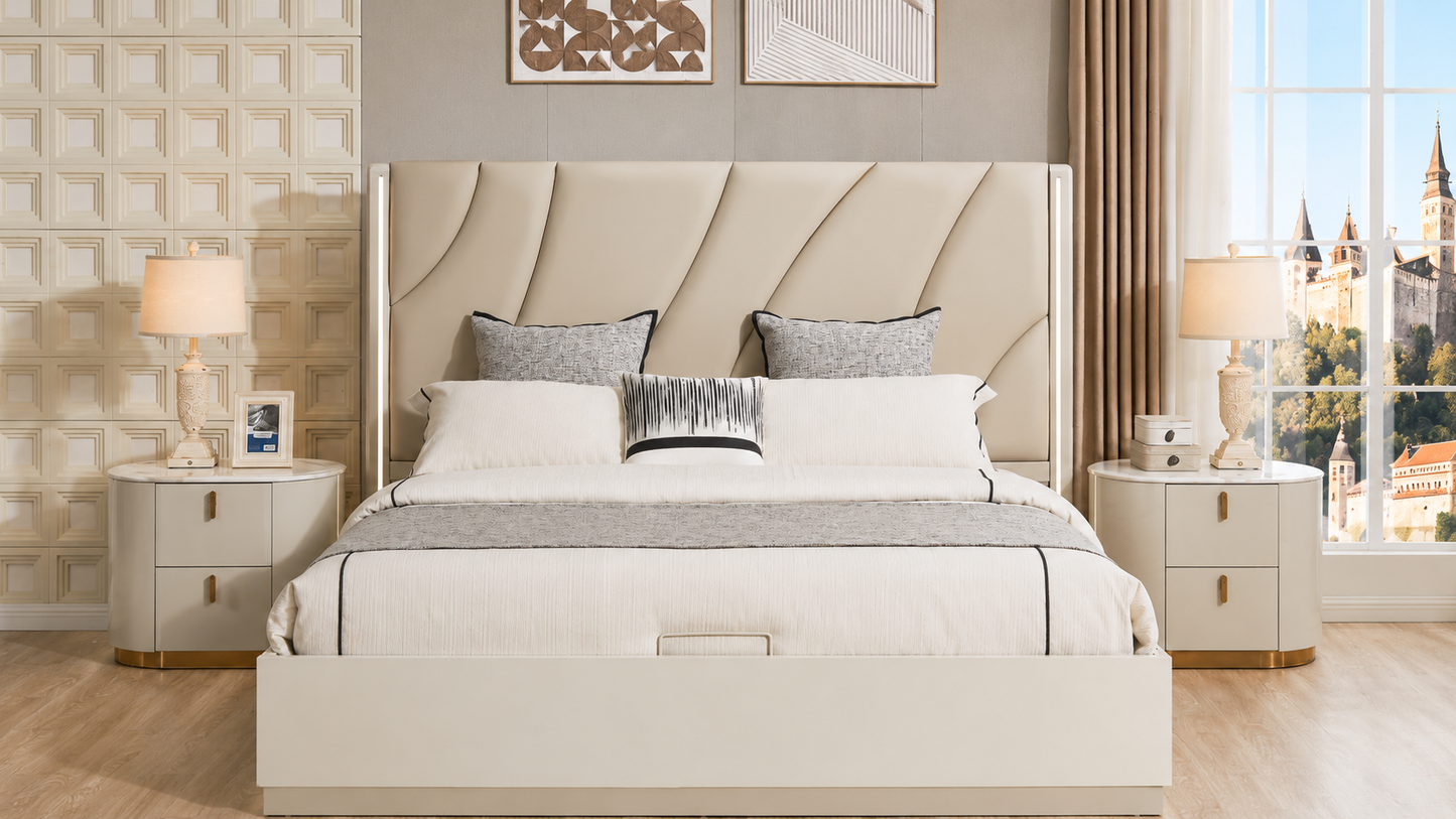 Joey Modern Lift-Top Bedroom Set