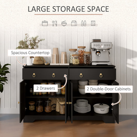 Sideboard Cabinet with 2 Drawers – 48"W x 30"H