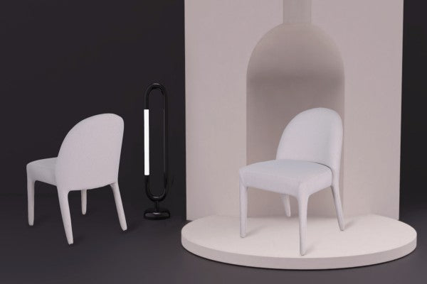 Dafne Dining Chair Set of 2 Beige