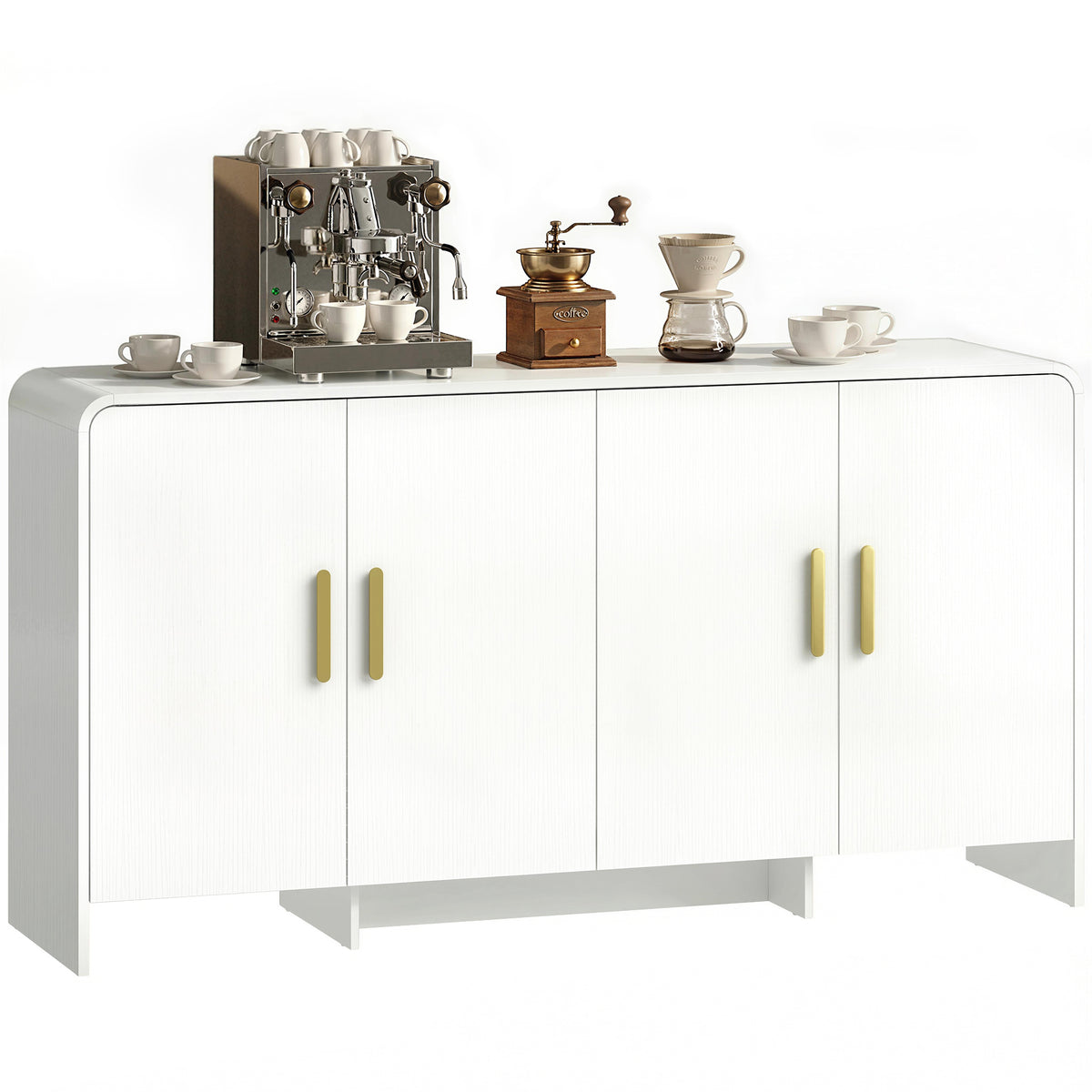 60" Sideboard Buffet with Soft-Close Doors