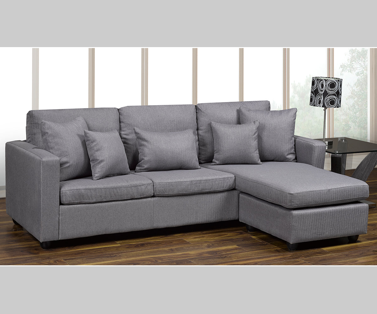 Grey Barcelona Sofa Ottoman