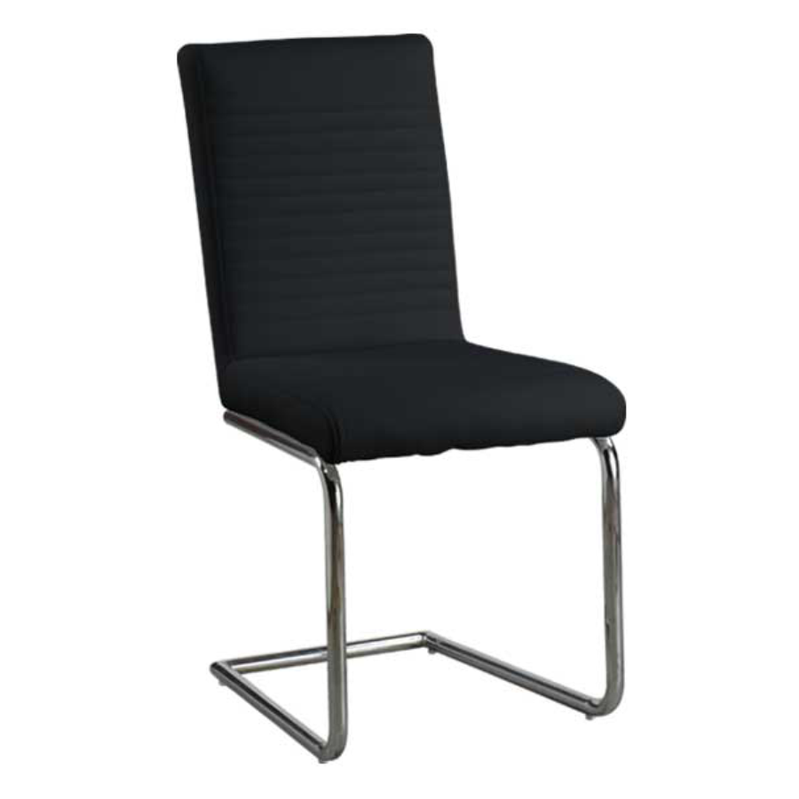 Modern Chrome Dining Chair – Set of 6
