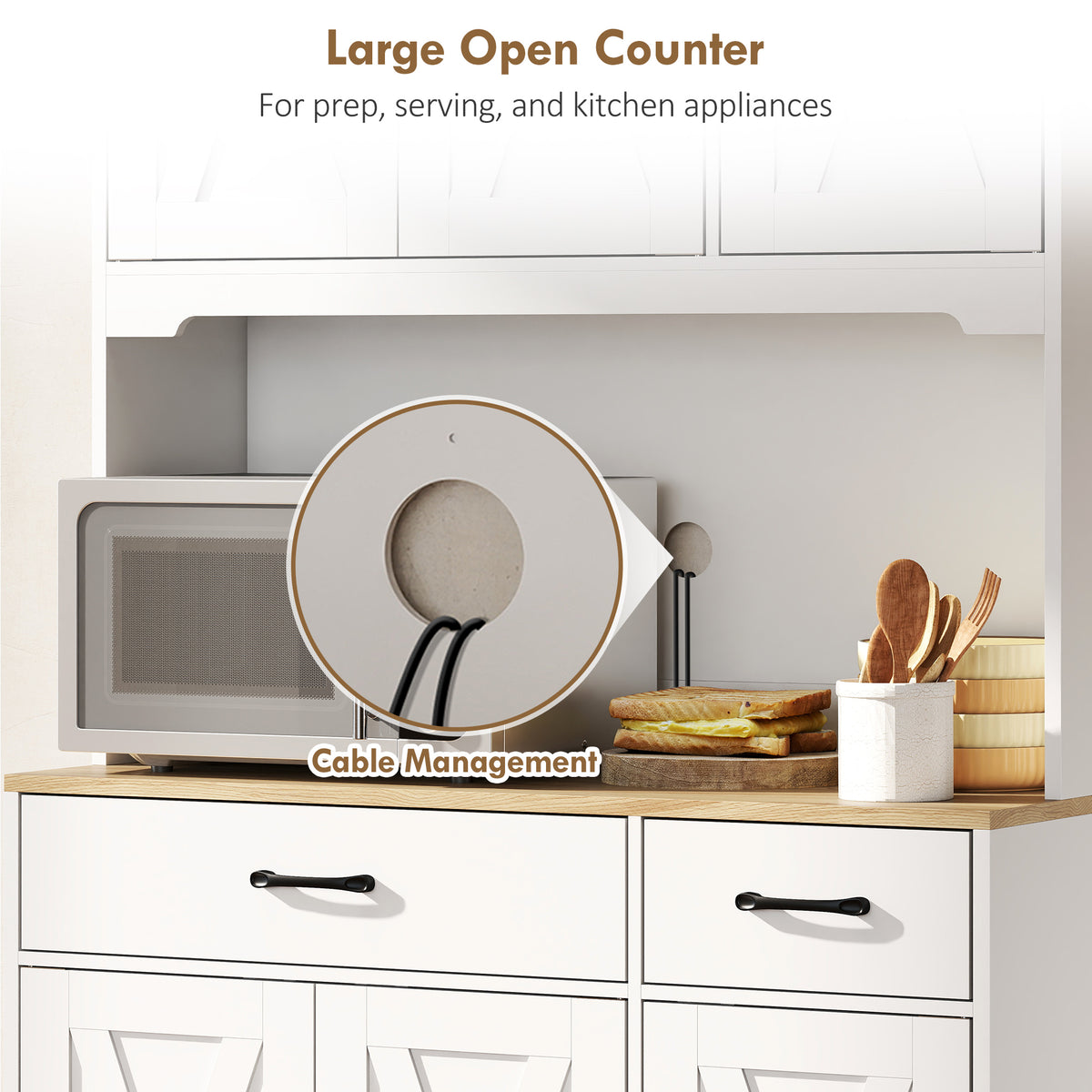 Tall Kitchen Pantry – 37"W x 69"H