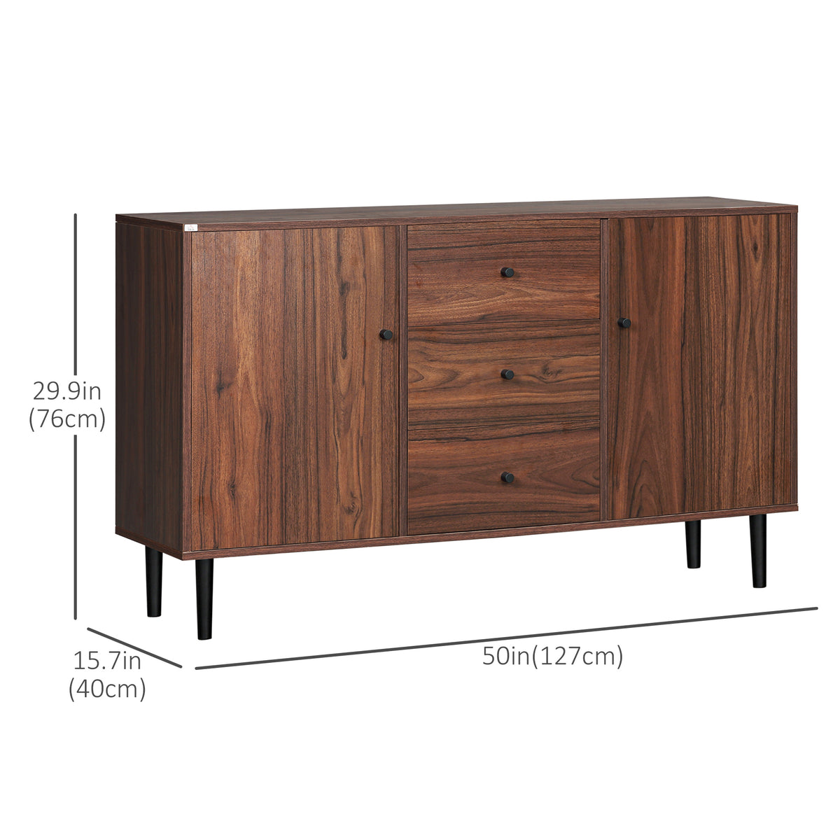 Kitchen Sideboard with 2 Cupboards – 50"W x 30"H