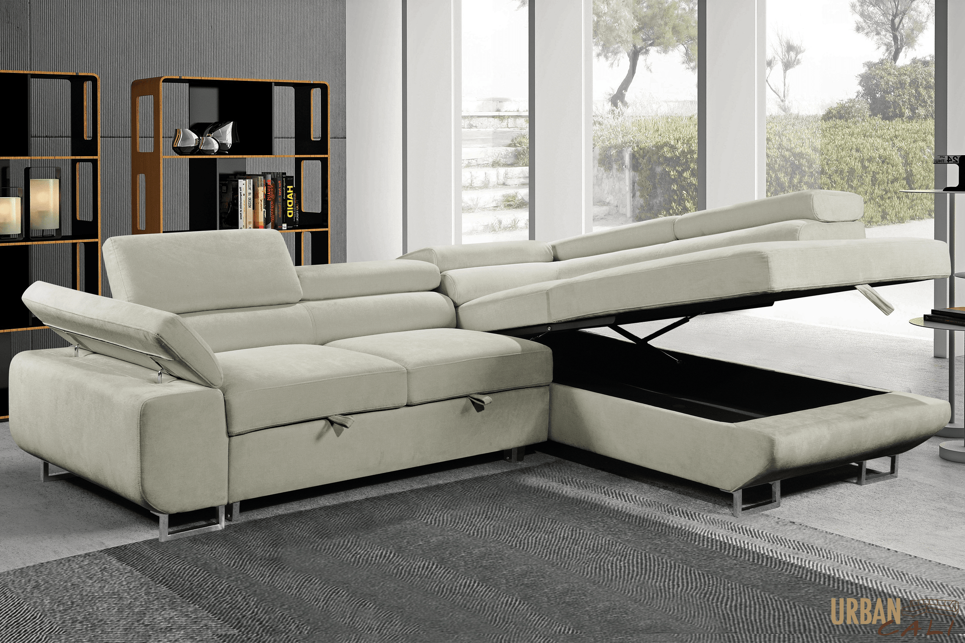 Urban Cali Hollywood Sectional Sofa Bed