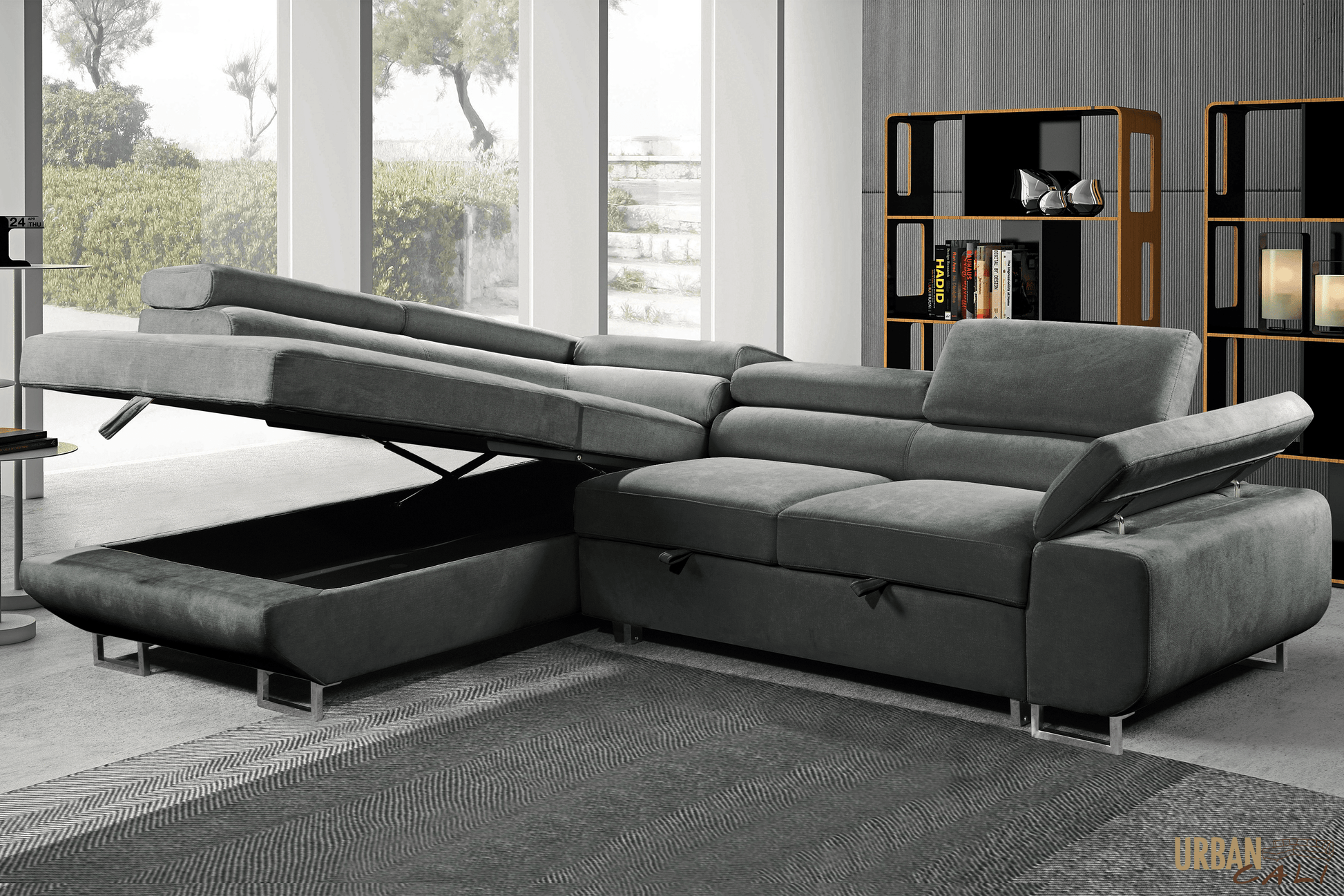 Urban Cali Hollywood Sectional Sofa Bed