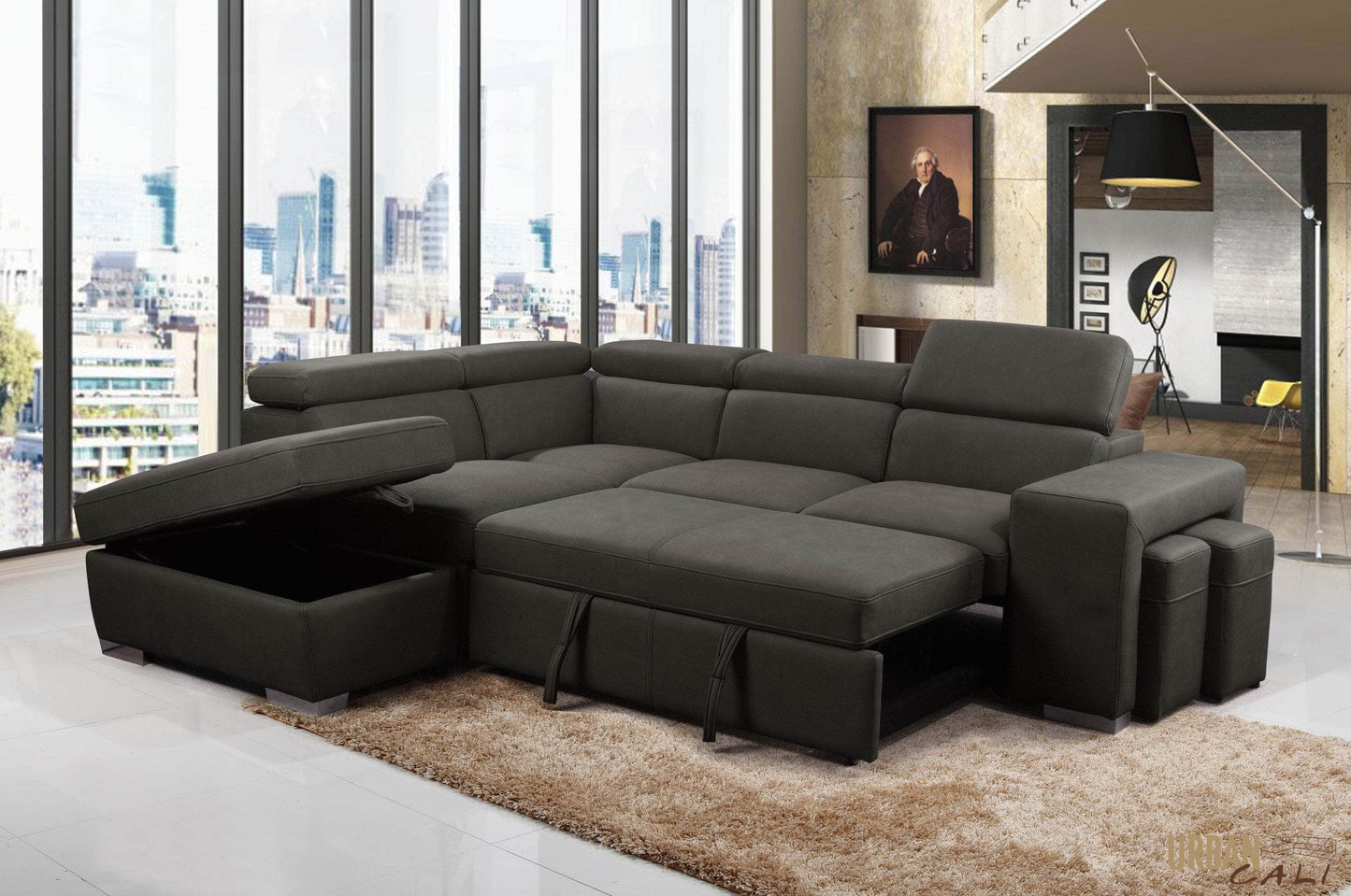 Pasadena Large Sleeper Sectional