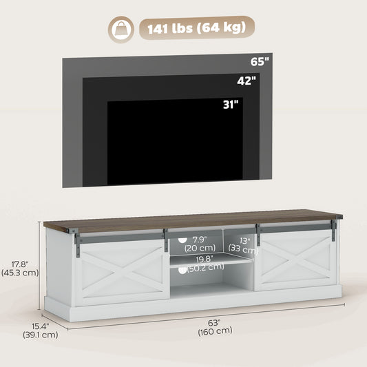 TV Stand for TVs up to 65 Inch – 63" Wide