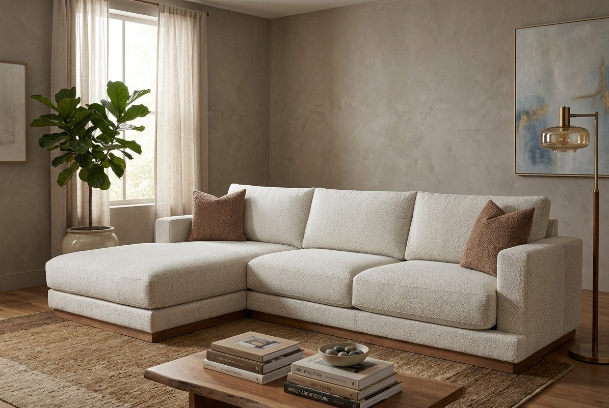 Muskoka sectional in living room
