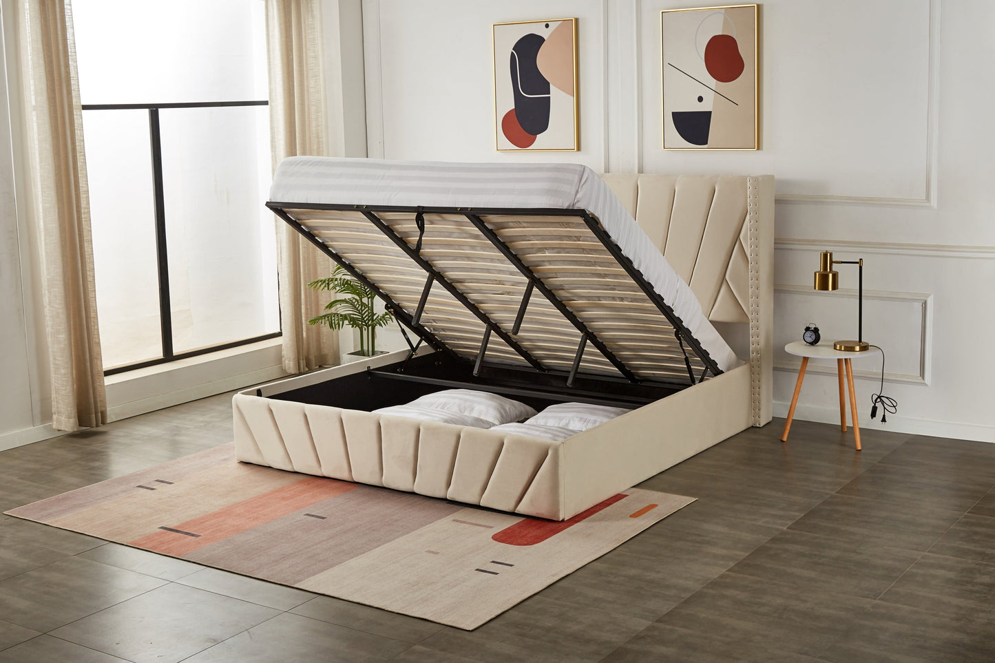 Luna Lift Up Storage Bed