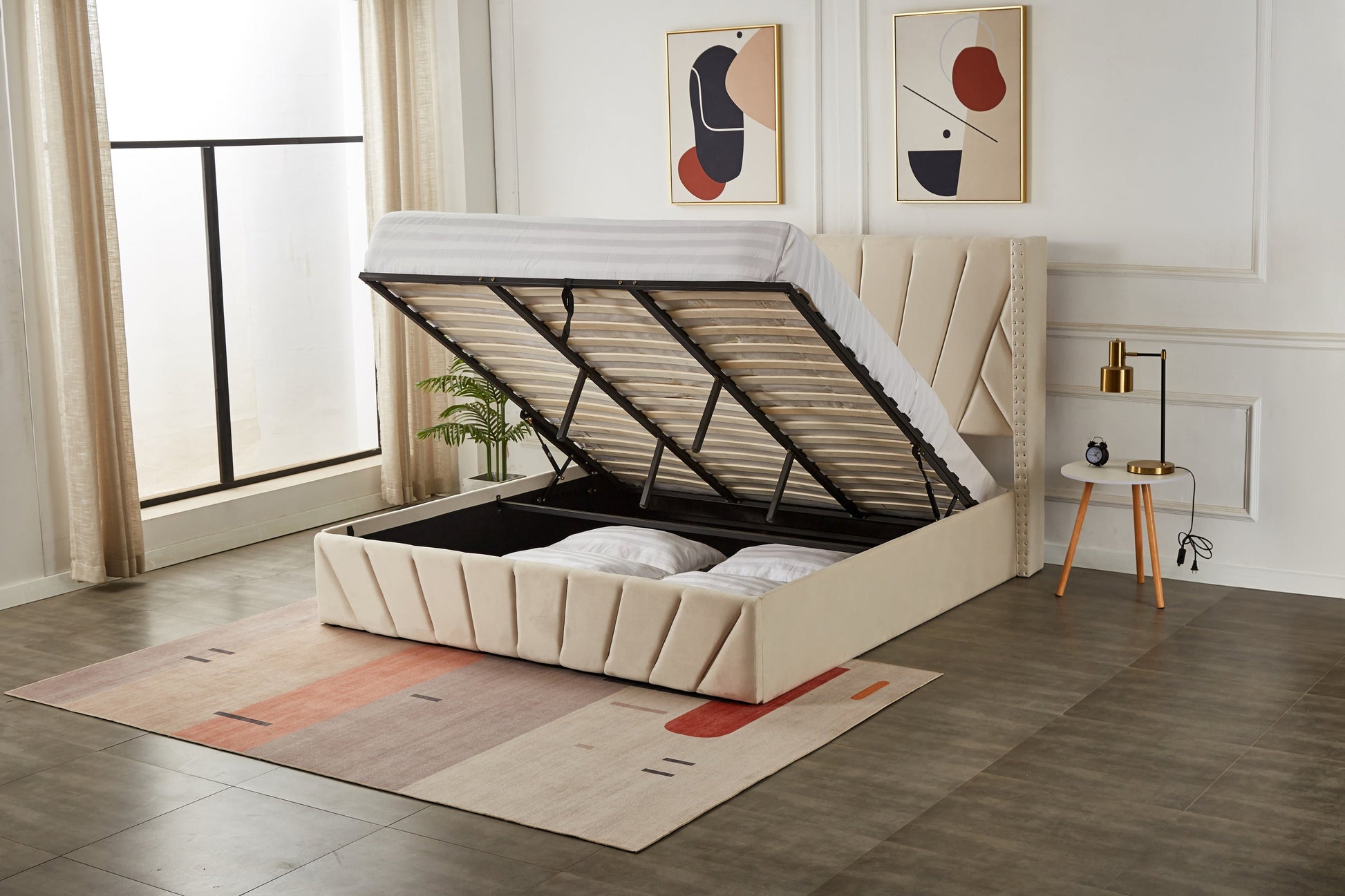 Luna Lift Up Storage Bed