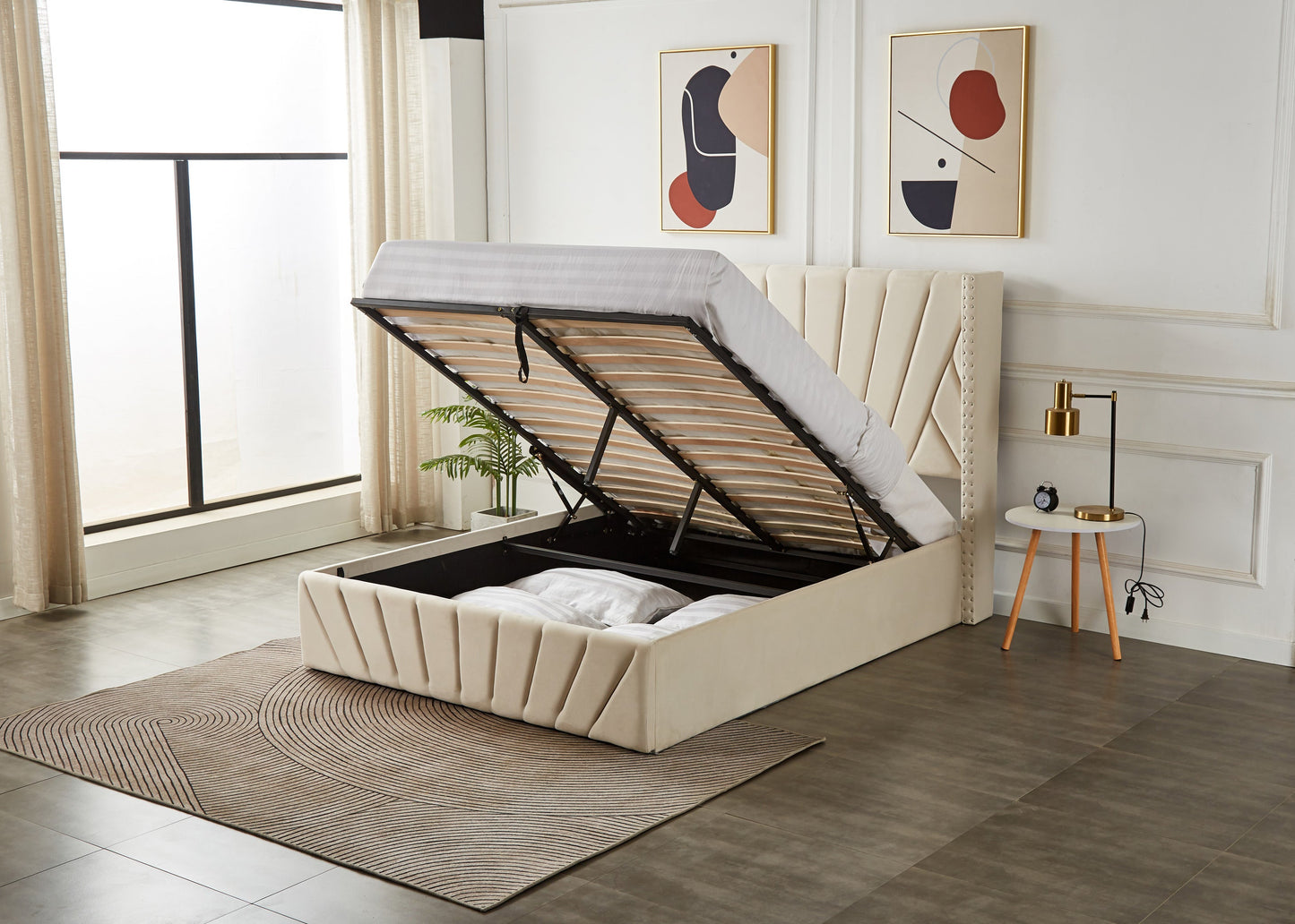 Luna Lift Up Storage Bed