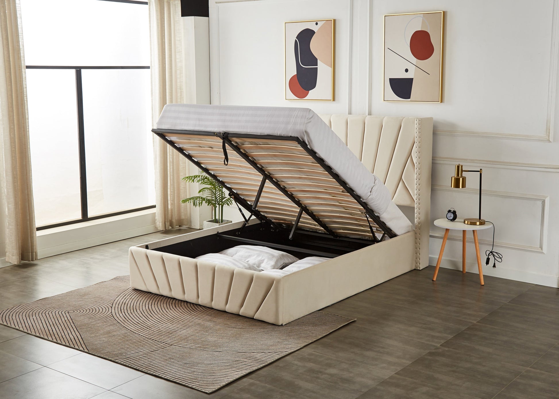 Luna Lift Up Storage Bed