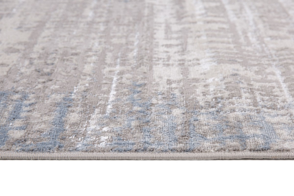 Distressed Jute Area Rug – Grey