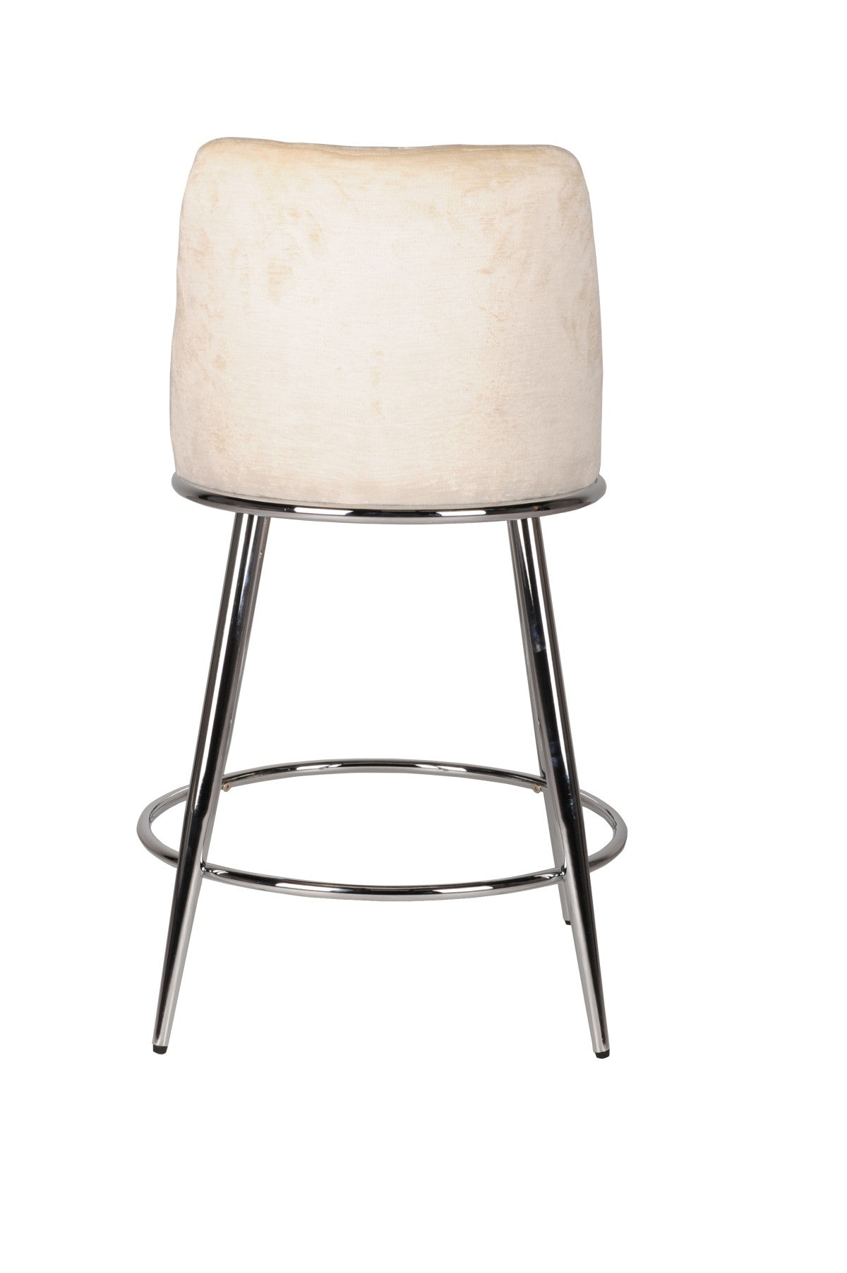 Curved Counter Stool, Set of 2 – Beige