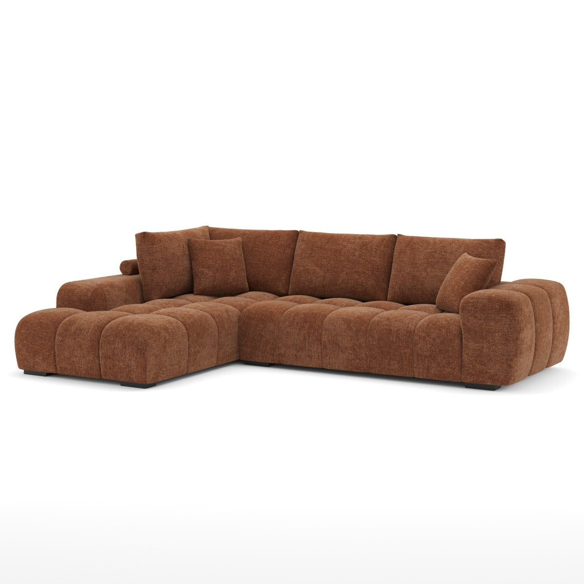 Sectional – Rust (Style 2)