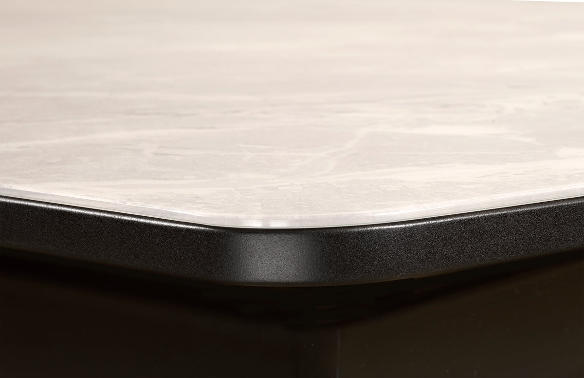 Extendable Dining Table – Dark Grey