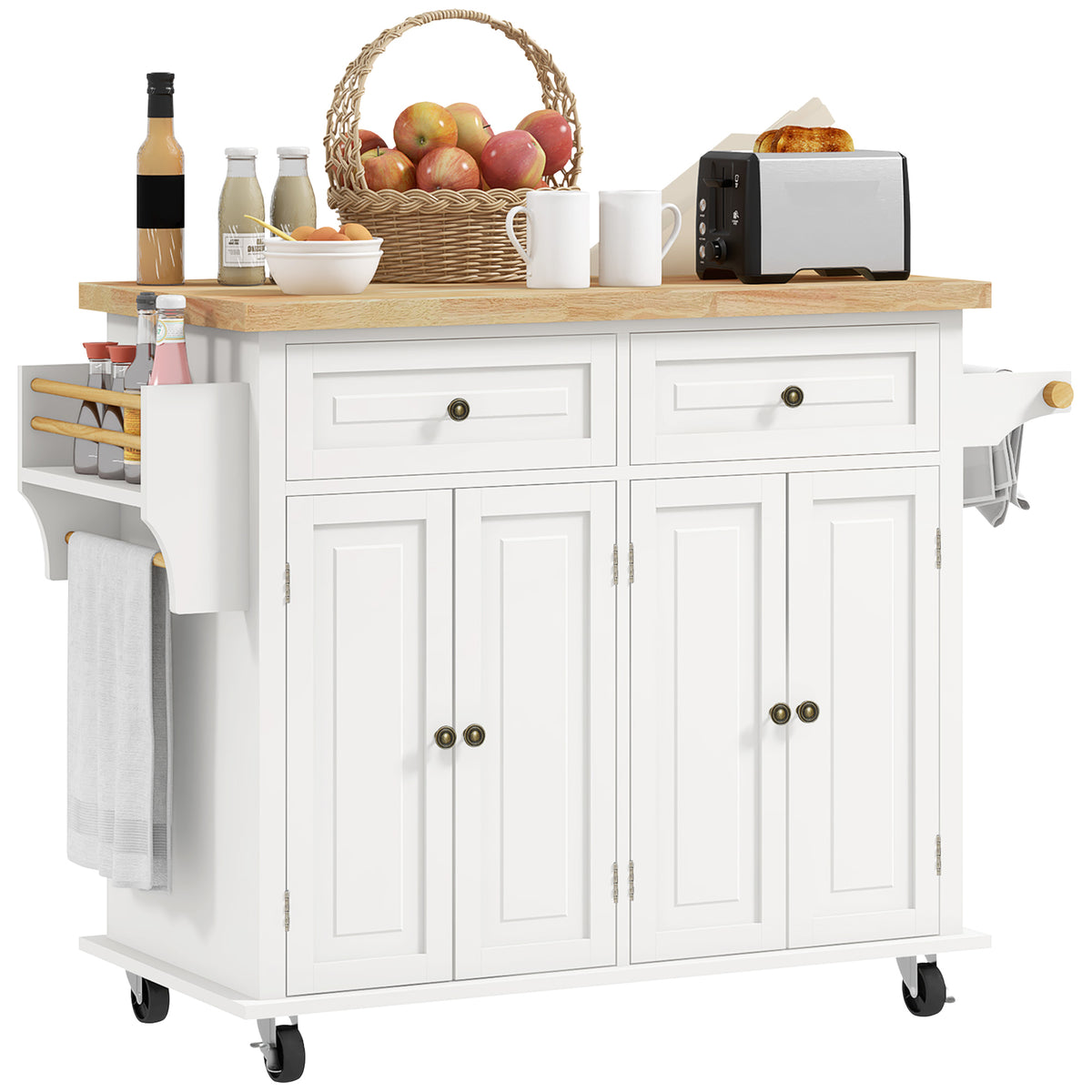Kitchen Island with Storage – 44"W x 33"H