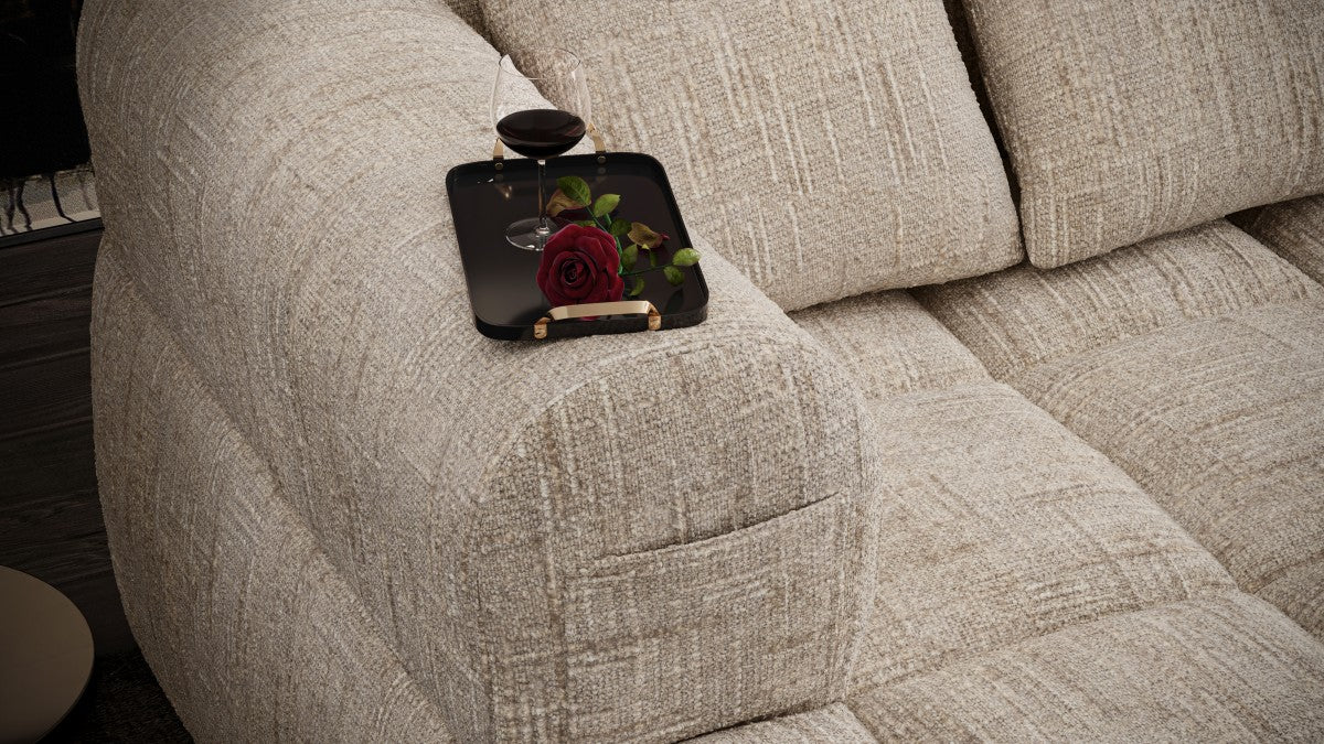 Sectional – Taupe (Style 3)
