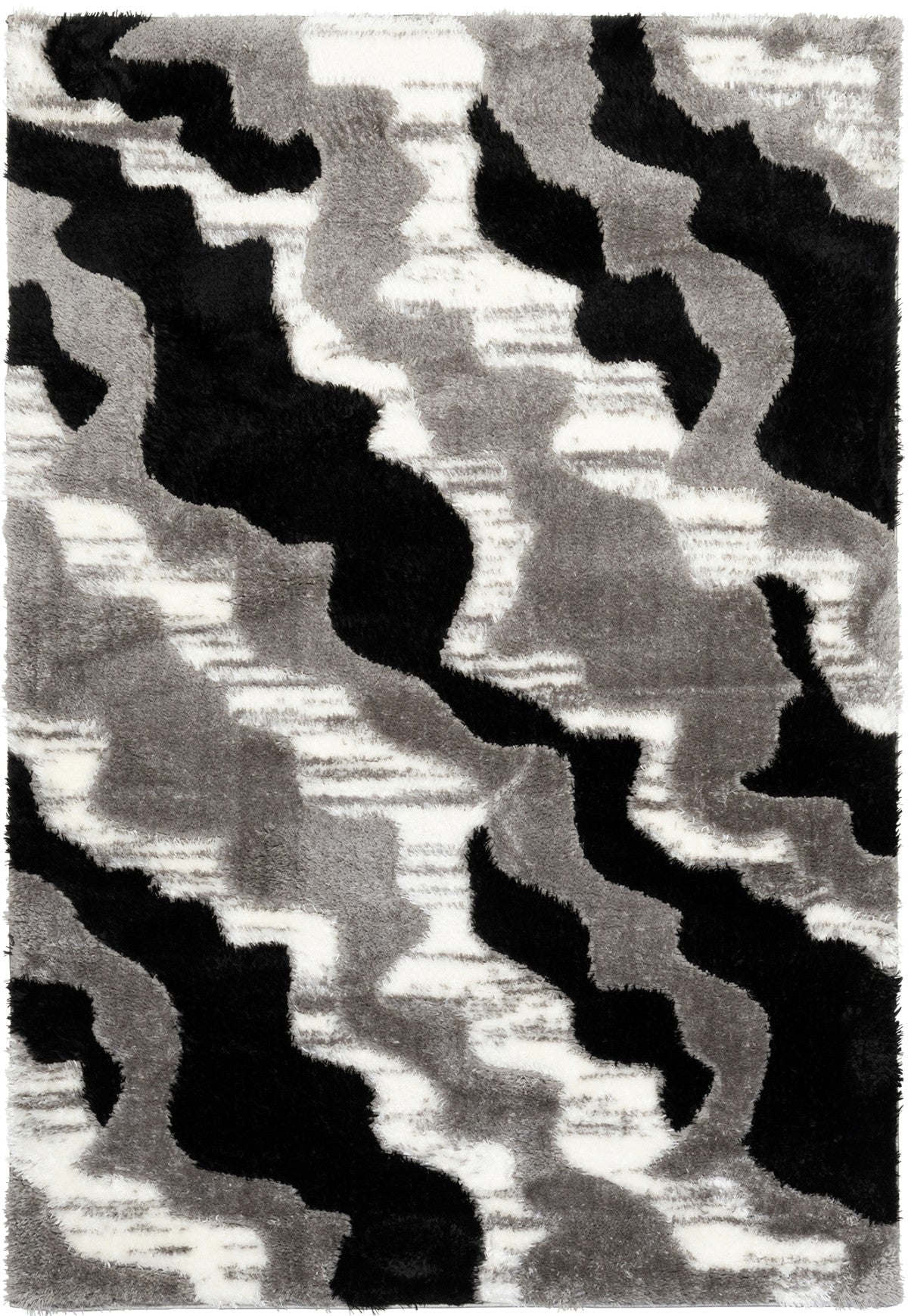 Puffy Shaggy 02313A Area Rug