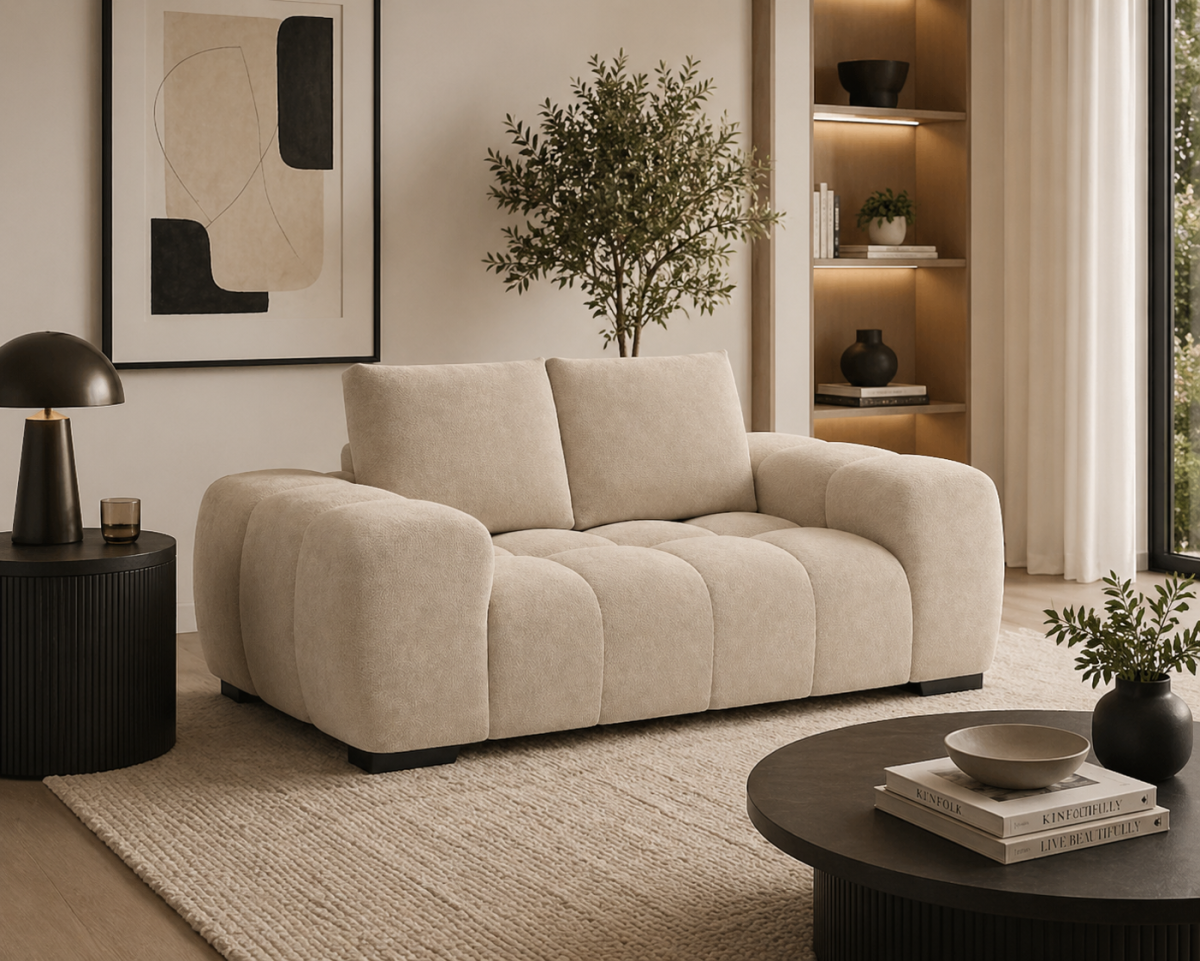 Solid Wood Love Seat