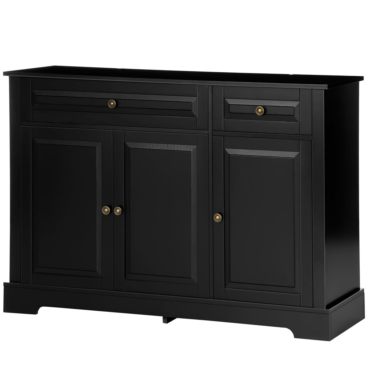 Buffet Cabinet with 2 Drawers and Adjustable Shelves – 45"W x 32"H